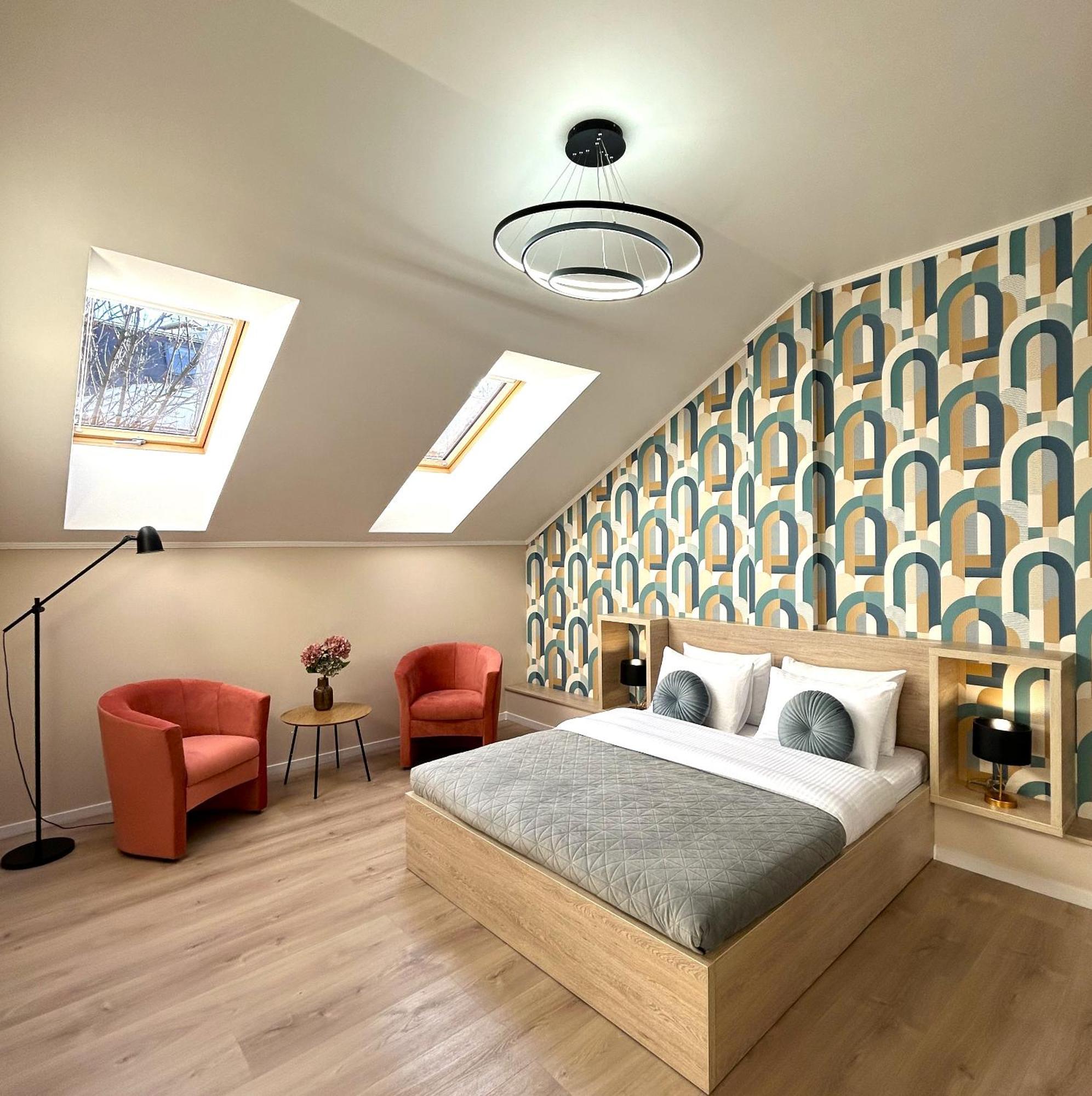 Modern Apartment In The City Center Lvov Exteriér fotografie